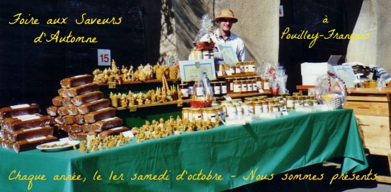 Gelée royale française et miels du Jura - Pouilley-Français